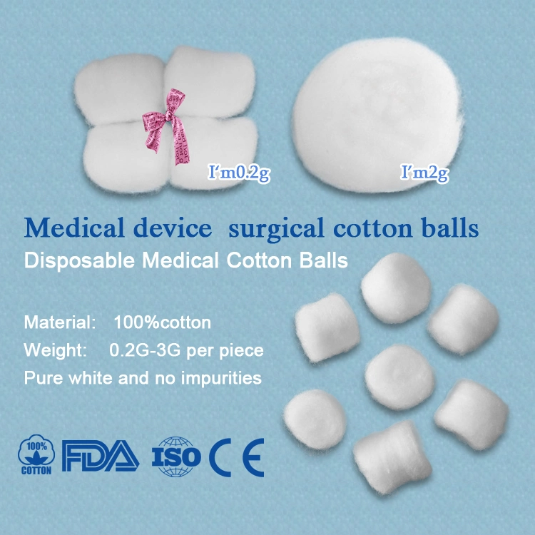New Quality Cotton Ball 1.1g with Good Quality Pure Cotton
