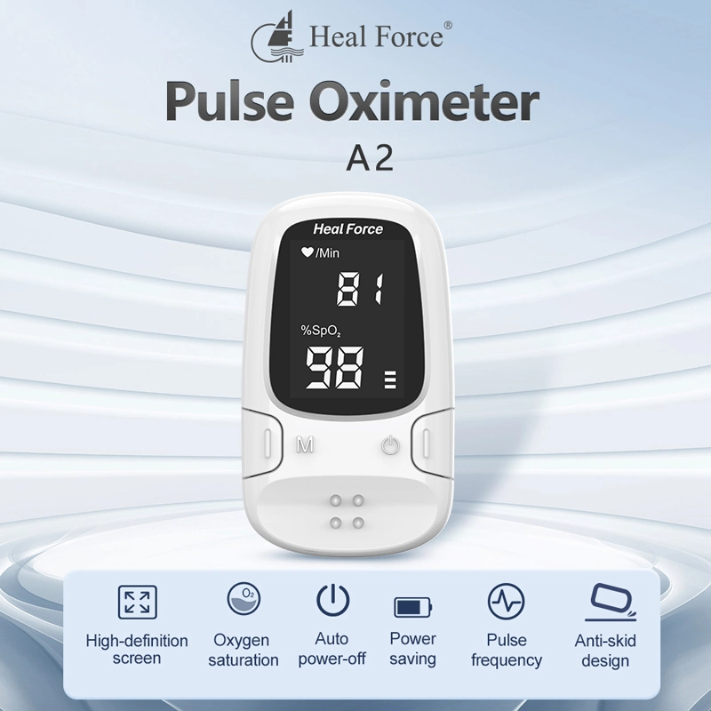 Free Sample Heal Force Wholesale Manufacturer CE Certificate Digital Oximeter Pulse Oximeter