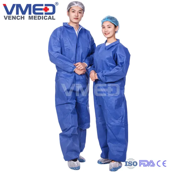 Top Sale Non-Woven Disposable Isolation Gown Protective Suit