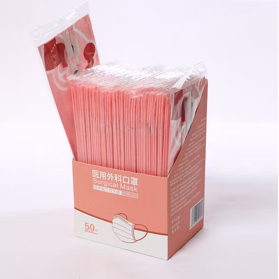 White Listing FDA510K ASTM Level 3 Disposable Nonwoven Medical Surgical Face Mask for Single-Use