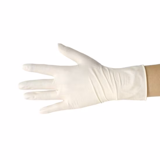 Disposable Medical Latex Gloves Powdered or Powder-Free Sterile Latex Surgical Gloves Powdered with CE and ISO