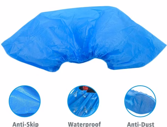 All Kinds of Disposable Shoe Cover PP/CPE/PVC Waterproof Anti-Skid