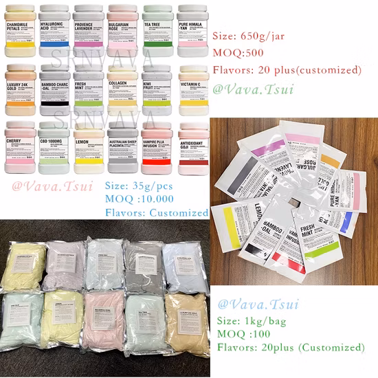 Hot-Selling Wholesale Skin Care Face & Body Jellymask Organic Peel off Powder Vampire 24K Gold Jelly Mask