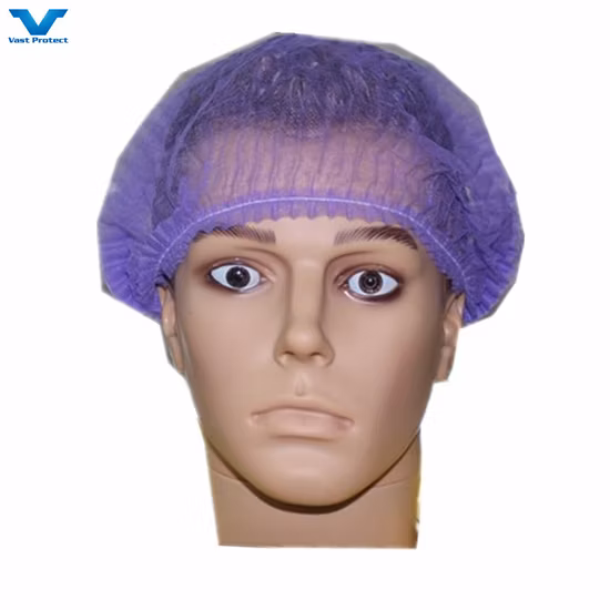 Disposable Non Woven Hairnets/ Bouffant Cap/ Mob Cap